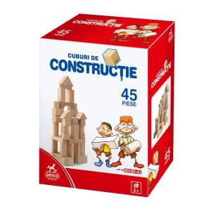 Cuburi Construcție - 45 Piese-0