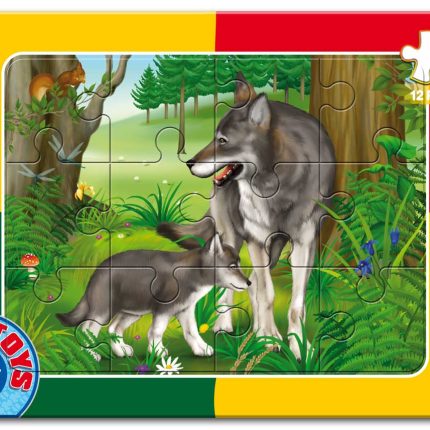 Puzzle - Animale - 12 Piese - 7-0