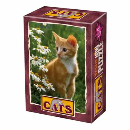 Mini Puzzle - Foto - Cats - 54 Piese - 4-0