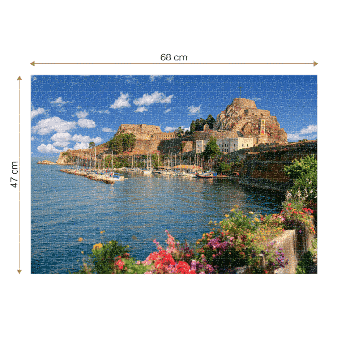 Puzzle adulți 1000 piese Discover Europe - Como, Italia-35354