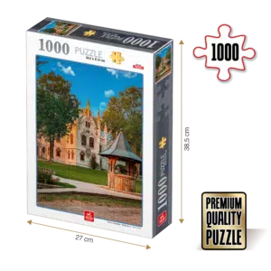 Puzzle adulți Castelul Sturdza, Romania - 1000 Piese-0