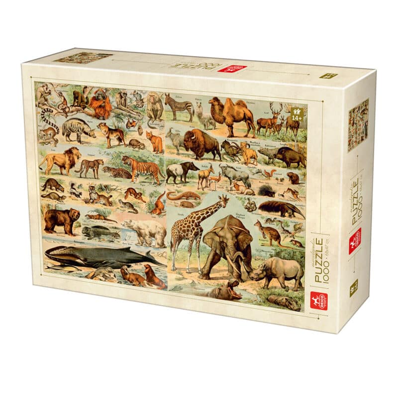 Encyclopedia Puzzle - Animals - 1000 piese-0